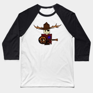 Banjo Scarecrow (Scarelette Series) Baseball T-Shirt